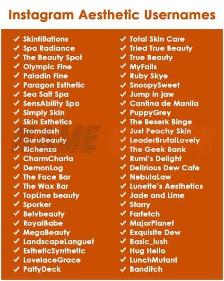 Crafting Captivating Esthetician Usernames For Instagram Success