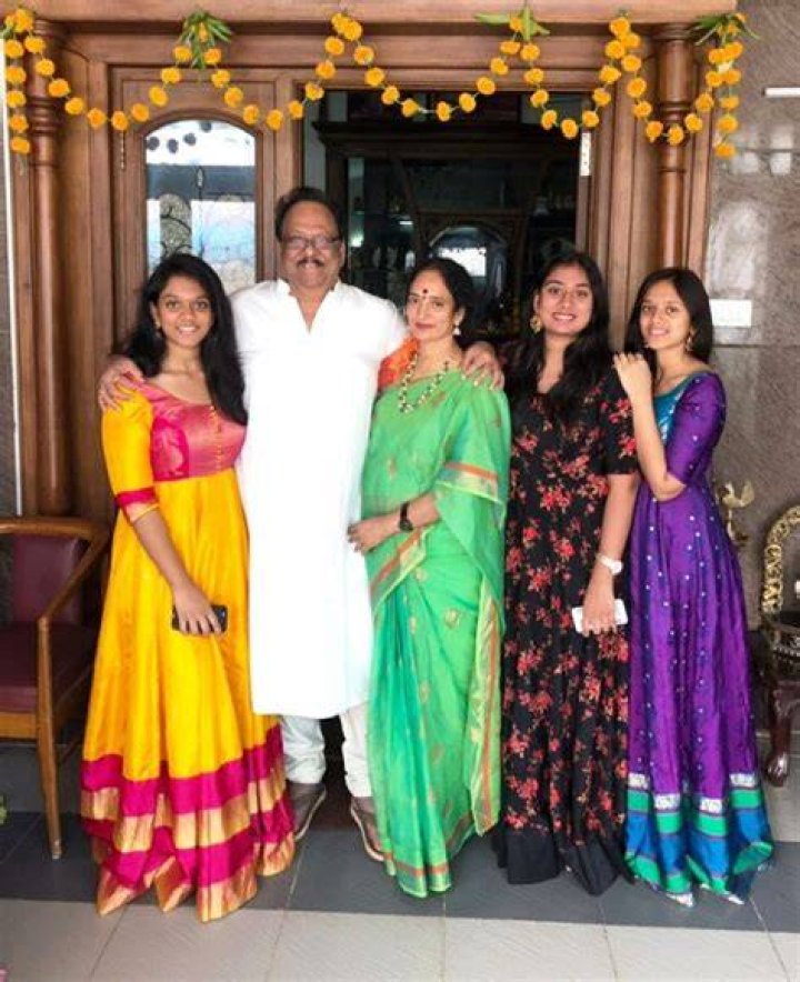 Krishnam Raju Children Meet Sai Praseedha, Sai Pradeepti, And Sai