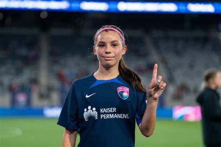 San Diego Wave&rsquo;s Melanie Barcenas, 15, youngest to play in NWSL